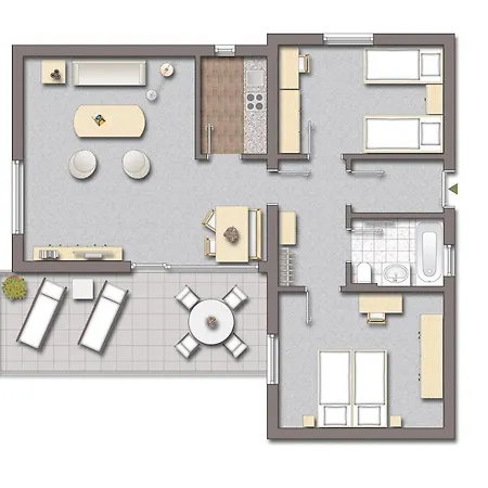 Ferienhaus Kastanie 29 - #a27683 Vakantiehuis Daun